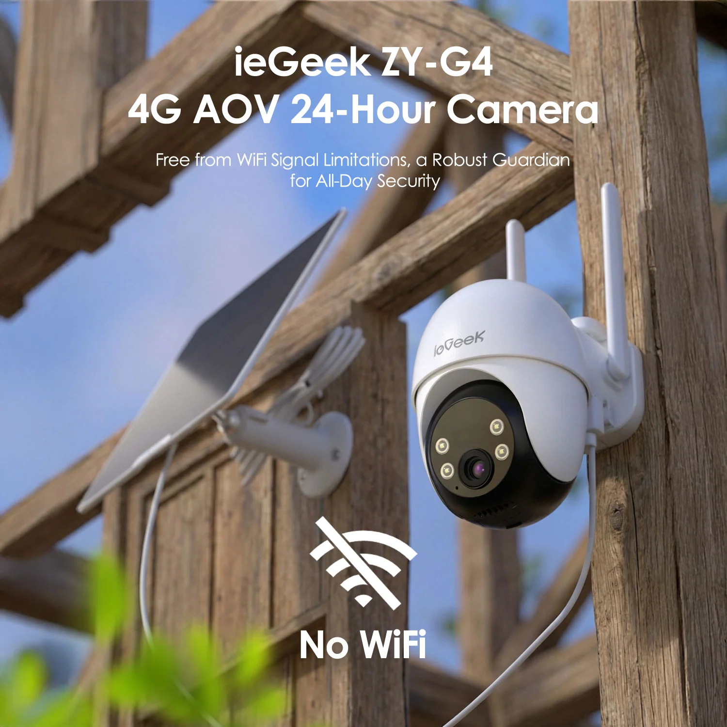 ieGeek 4G 24/7 Recording Camera ZY-G4 - Image 3