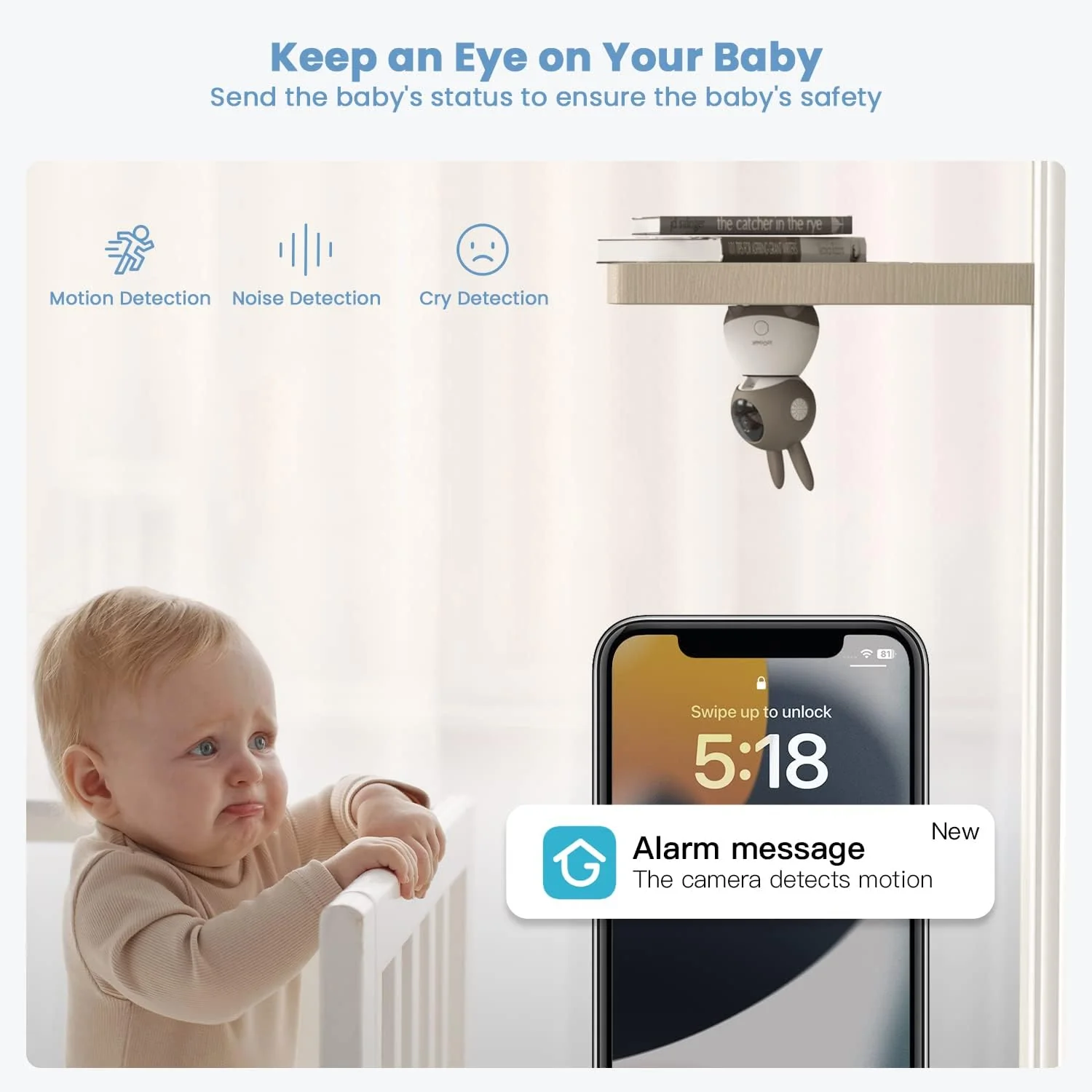 ieGeek Baby Monitor Baby 1T - Image 4