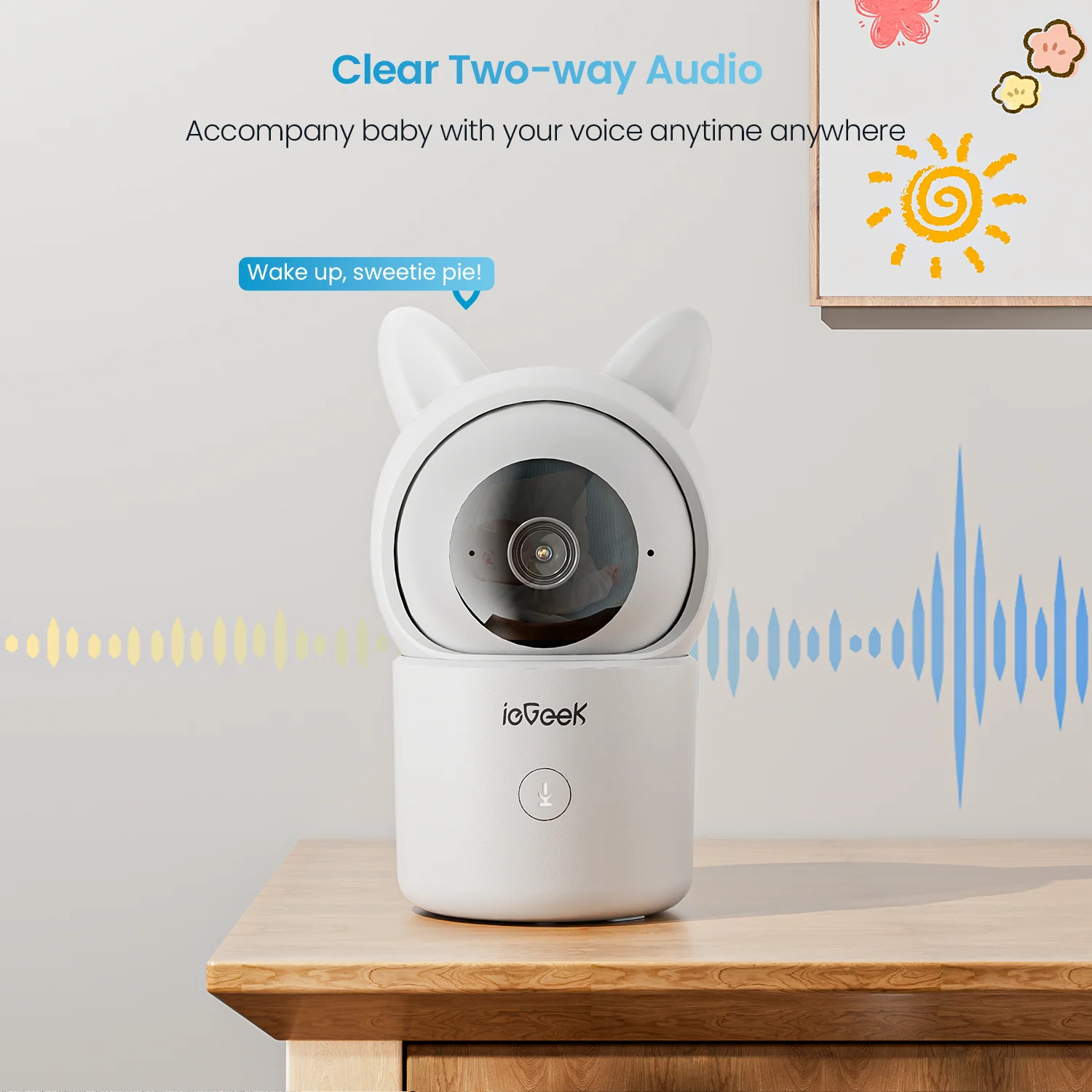 ieGeek Baby Monitor Baby 4 - Image 3