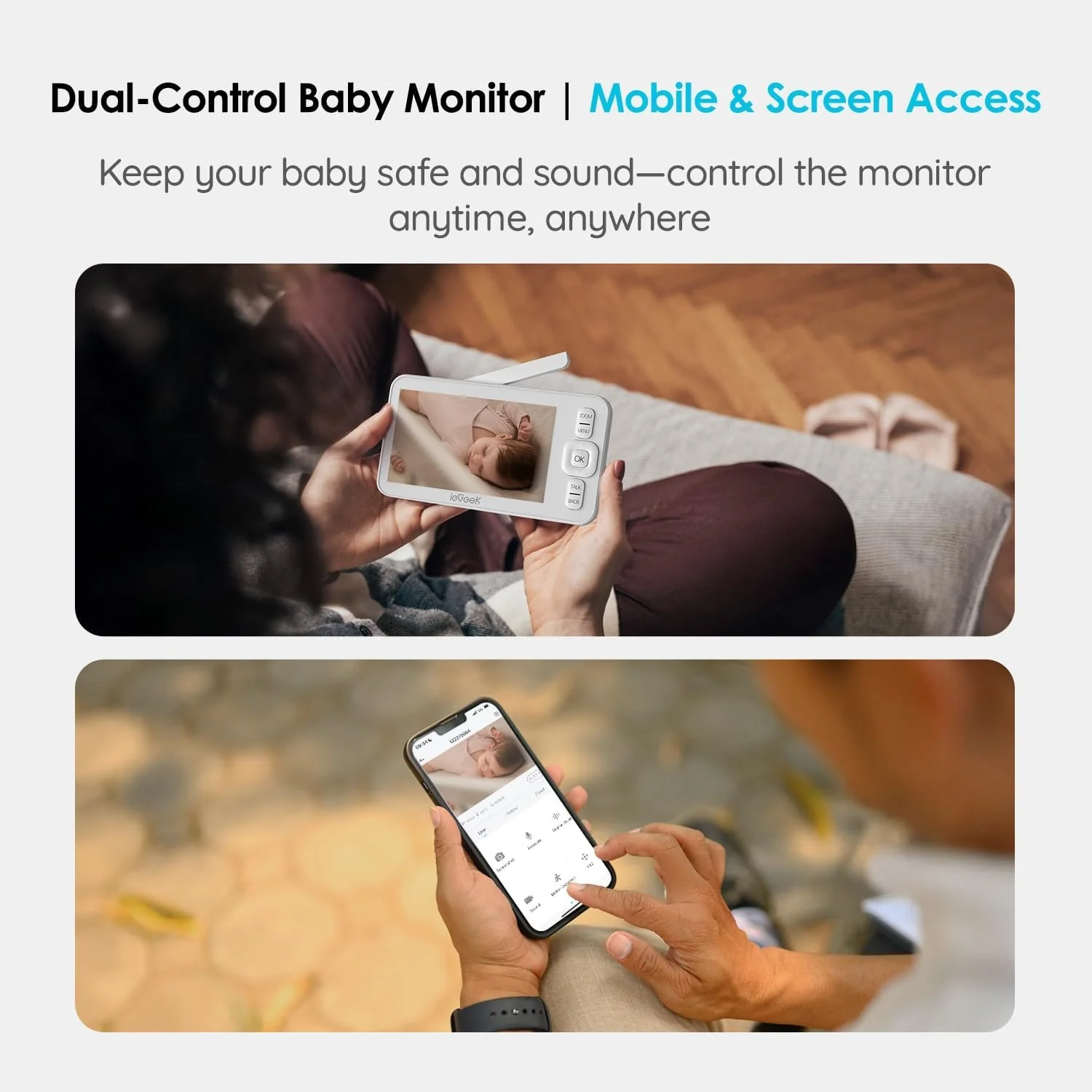 ieGeek Baby Monitor Baby 7 - Image 6