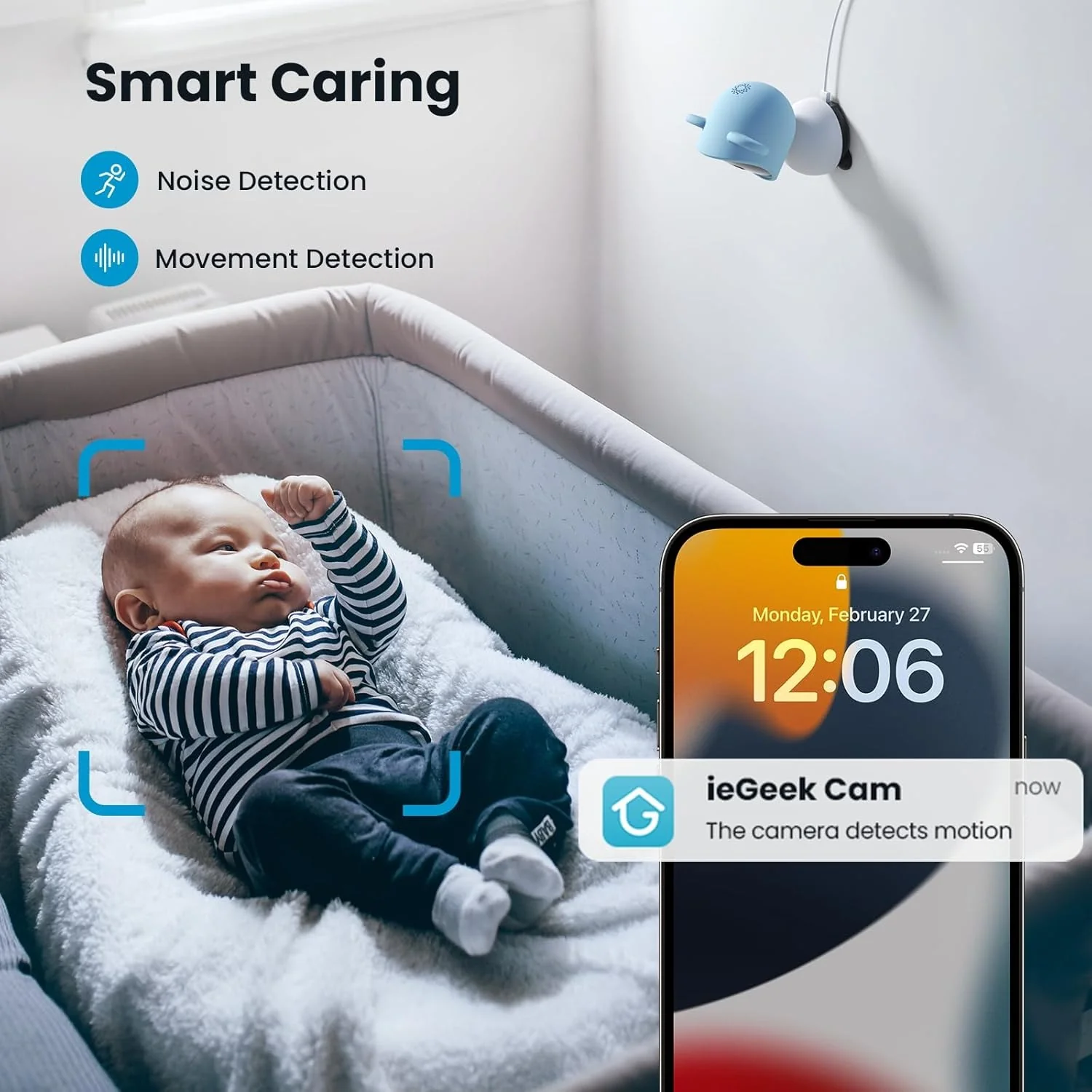 ieGeek Baby Monitor Baby 7S - Image 5