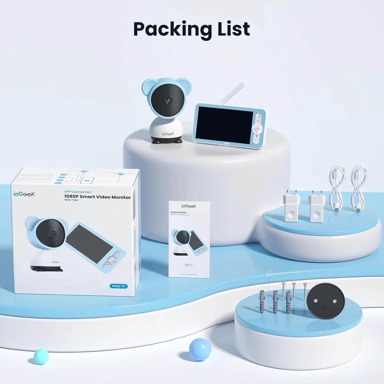 ieGeek Baby Monitor Baby 7S - Image 8