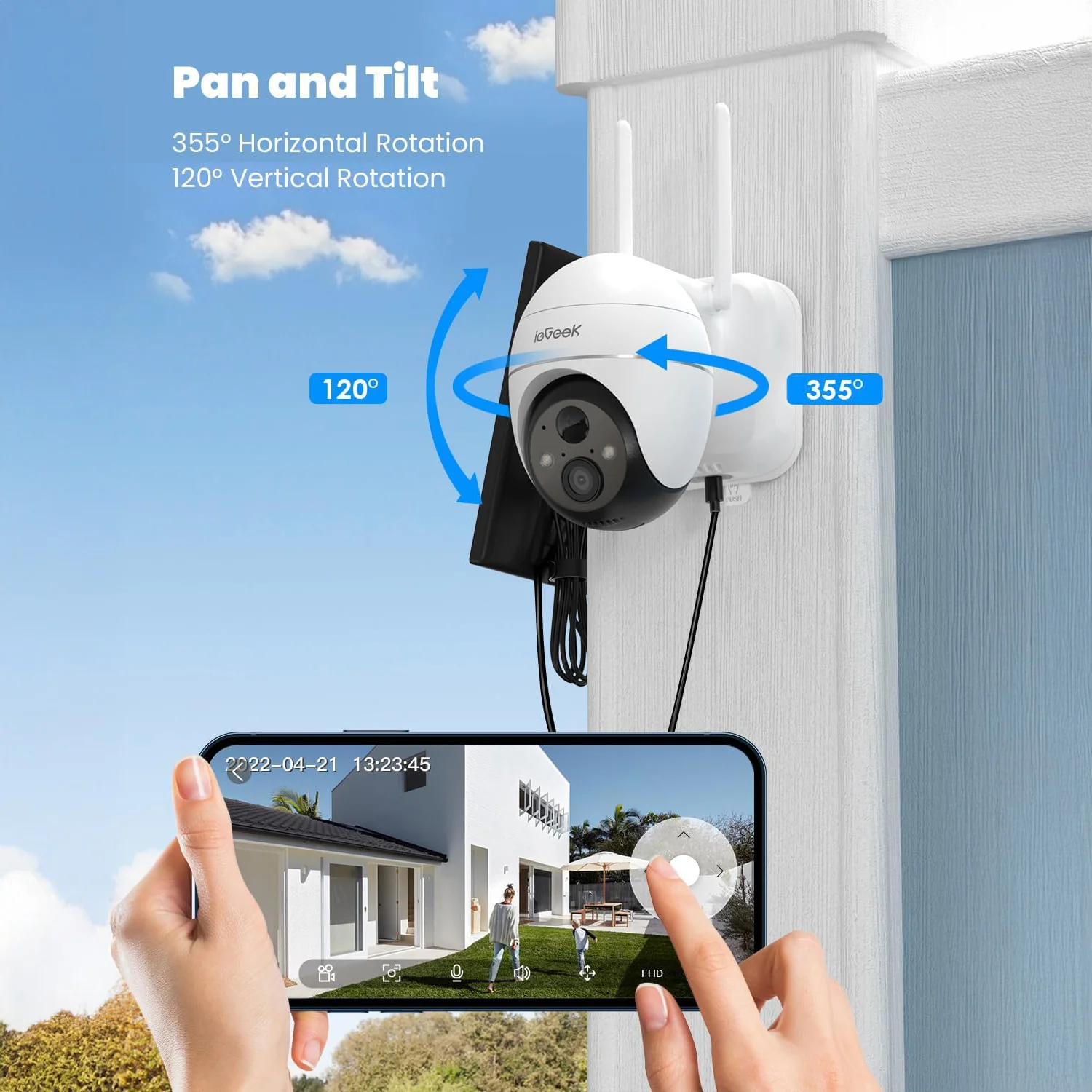 ieGeek Battery Security Camera ZS-GX1S - Image 3