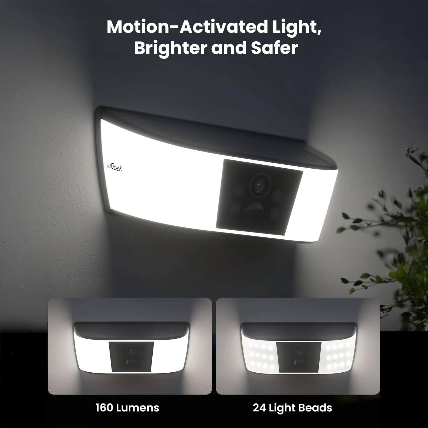 ieGeek Solar Wall Light Camera S4 - Image 5